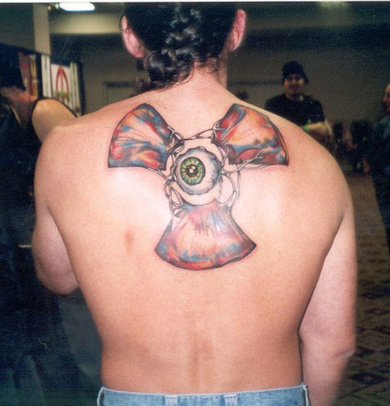 Egyptian Tattoo On Back