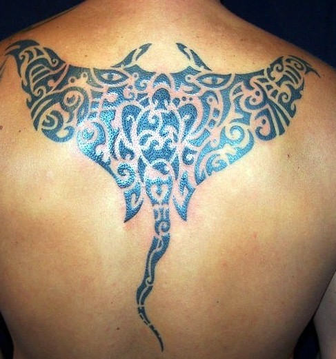 Hawaiian Tattoo On Back