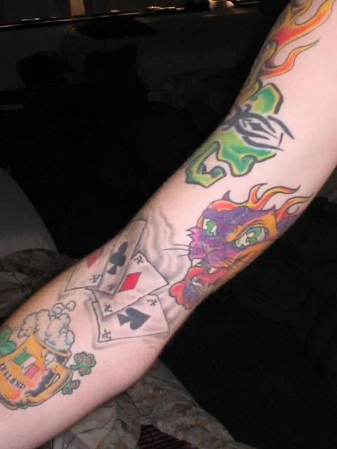 Irish Tattoo On Arm