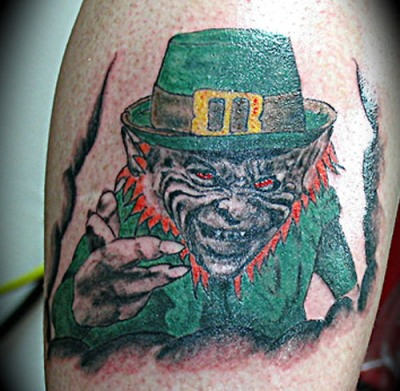 Leprechaun Tattoo Design Picture