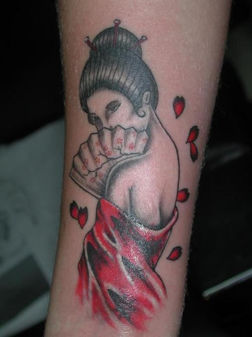 Geisha Tattoo