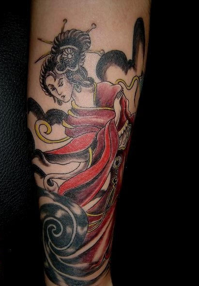 Japanese Girl Tattoo