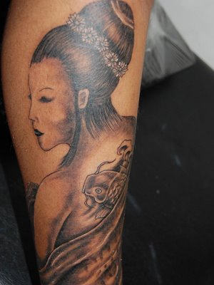 Japanese Lady Tattoo