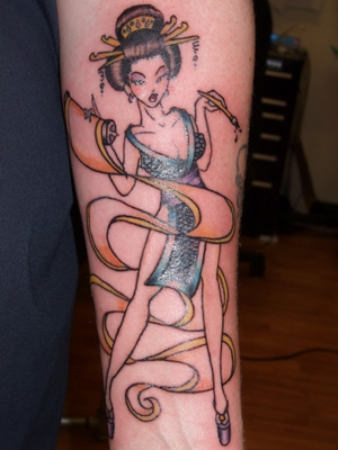 Geisha Tattoo Picture