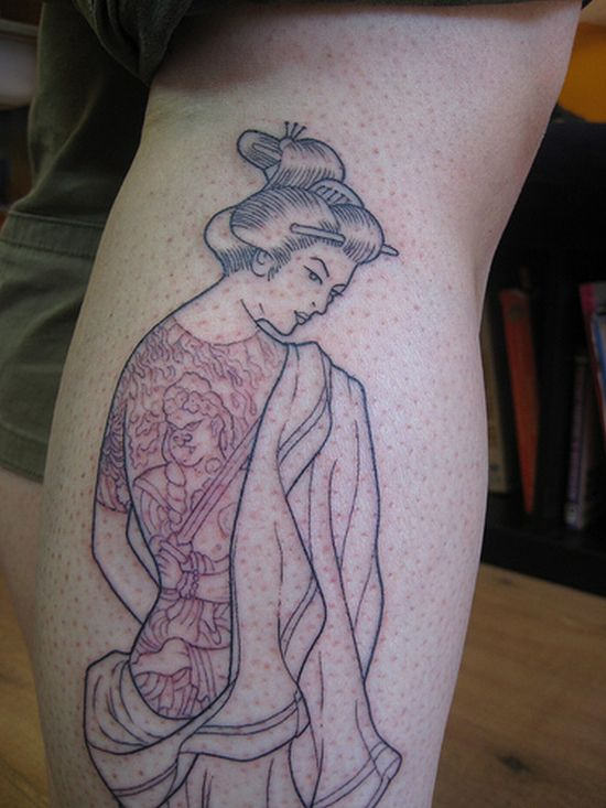 Geisha Tattoo