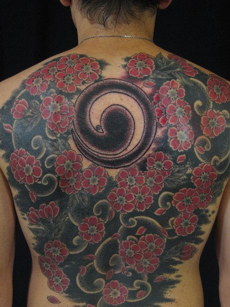 Japanese Tattoo On Whole Back