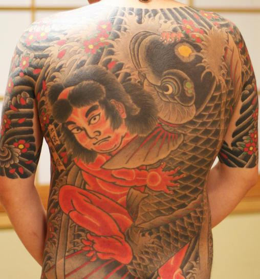 Japanese Tattoo on Back