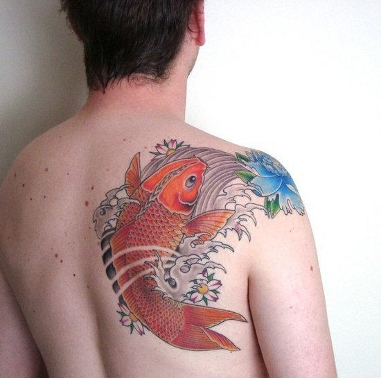 Japanese Tattoo On Back