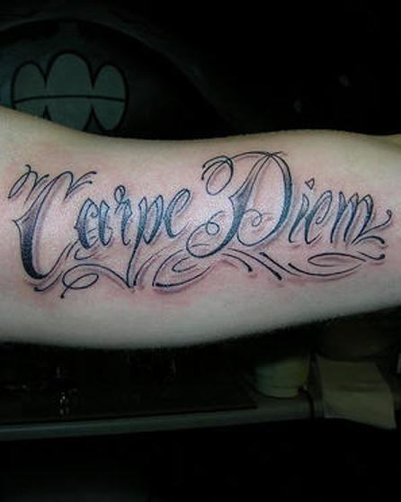 Wording Tattoo