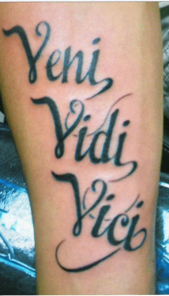 Wording Tattoo