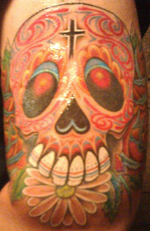 Mexican Cross Tattoo