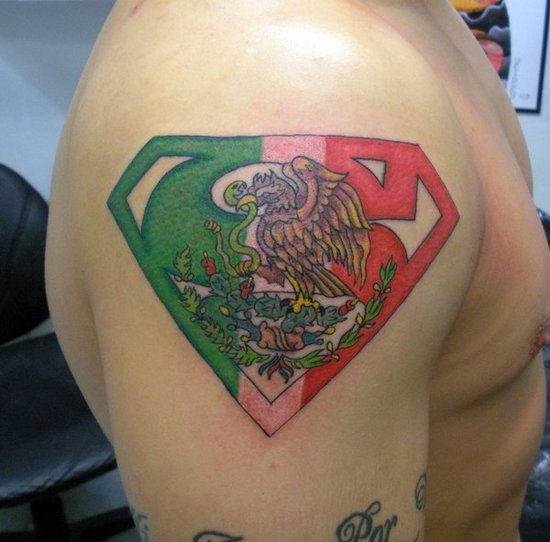 Mexican Eagle Tattoo