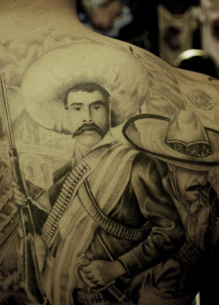 Mexican Tattoo On Back