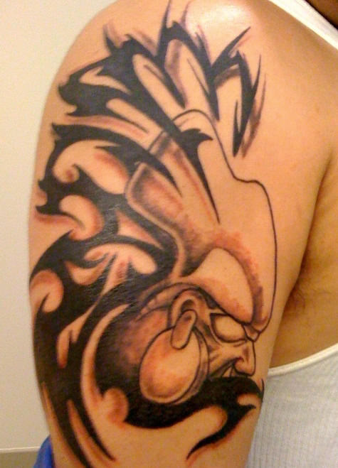 Beautiful Mexican Tattoo on Bicep