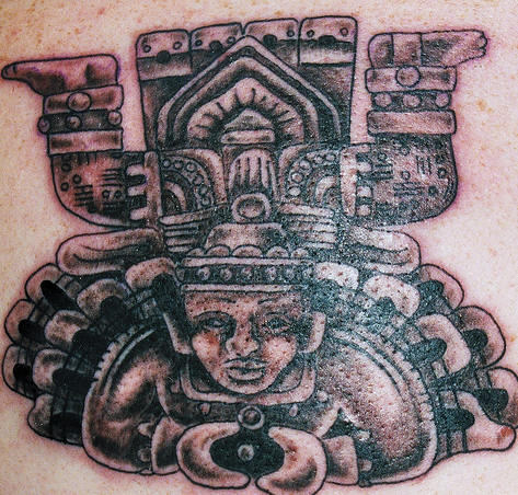 Ancient Mexican Tattoo Design