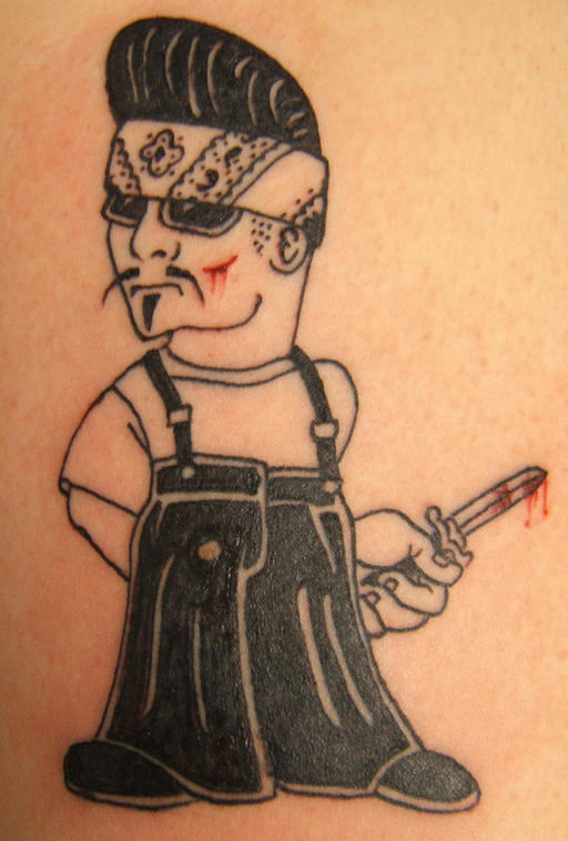 Mexican Mafia Tattoo Design