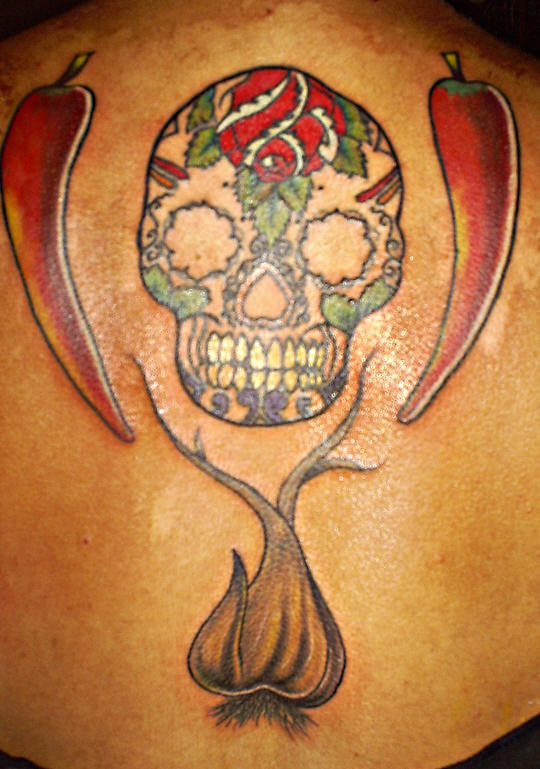 Unique Skull Tattoo Design