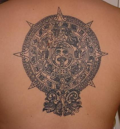 Mexican Tattoo On Back