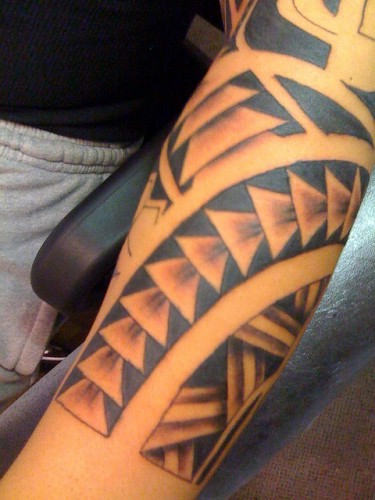 Polynesian Tattoo on Arm