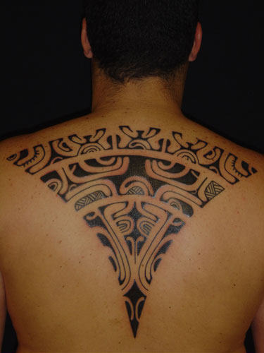 Well Formed Tattoo On Back