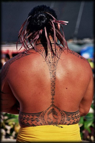 Samoan Tattoo On Back