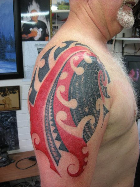 Adorable Samoan Tattoo On Shoulder