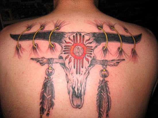 Scottish Tattoo On Back
