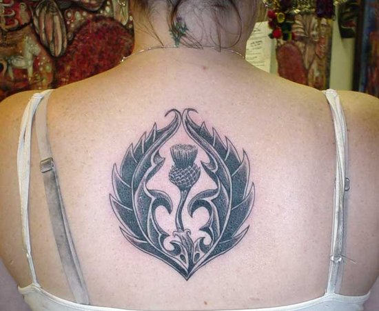 Pretty Scottish Tattoo Design