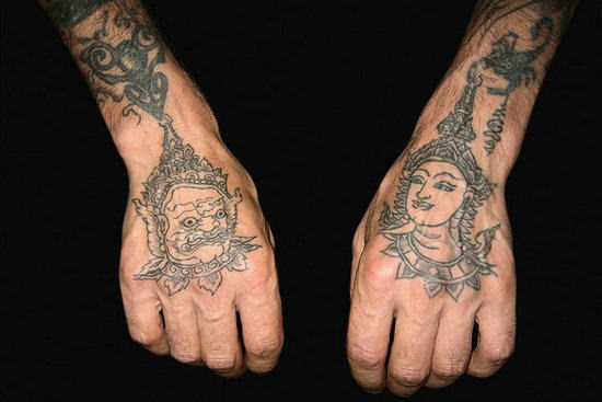Thai Tattoo On Hands