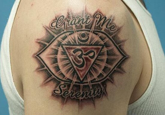 Grant Me Tattoo On Shoulder