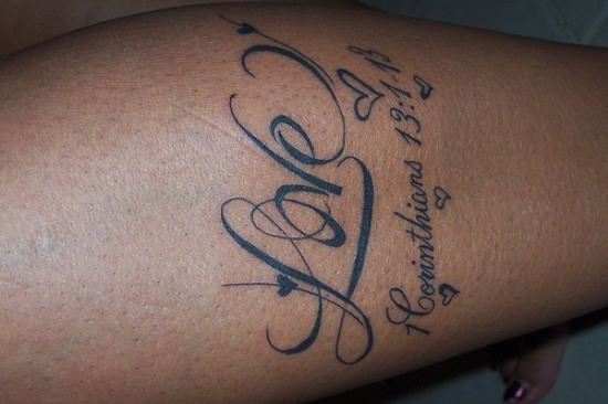 Love Memorial Tattoo