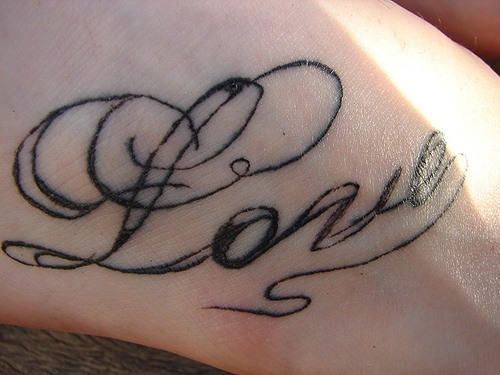 Love Tattoo Design