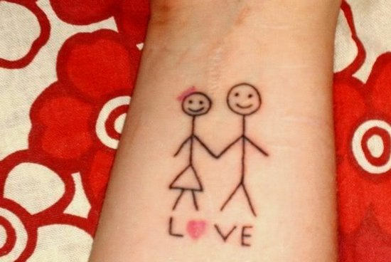 Lovely Love Tattoo