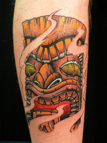 Devil Mask Tattoo