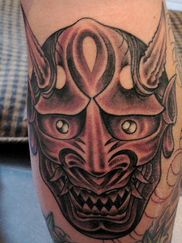 Mask Tattoo