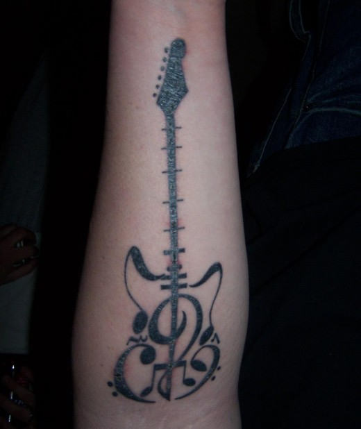 Guitar Tattoo