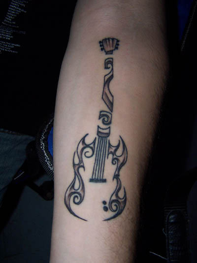 Guitar Tattoo