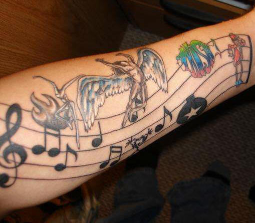 Wonderful Music Tattoo