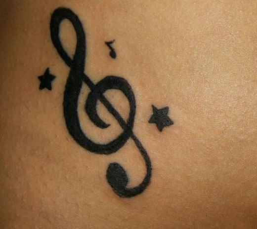 Black Music Tattoo