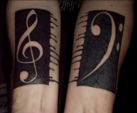 Music Tattoos On Arms