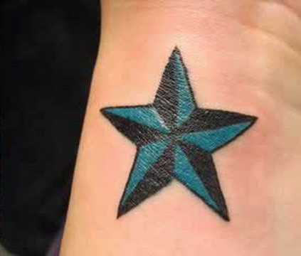 Star Tattoo On Wrist