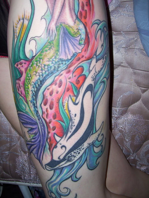 Winsome Ocean Tattoo