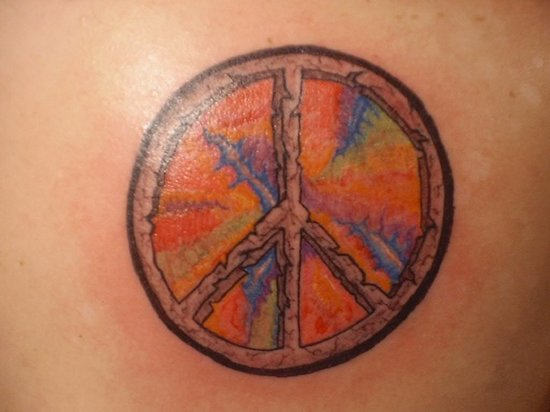 Peace Sign Tattoo