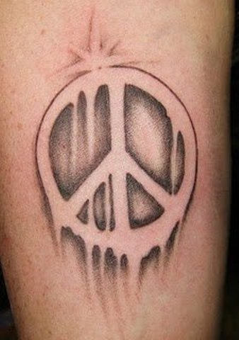 Peace Sign Tattoo