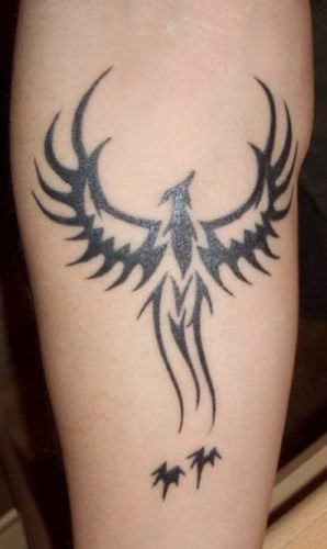 Black Phoenix Tattoo