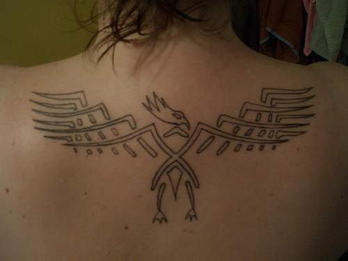 Phoenix Tattoo - Tribal Style