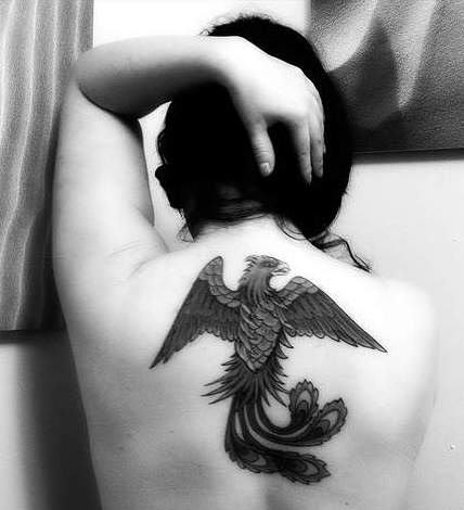 Best Phoenix Tattoo On Back