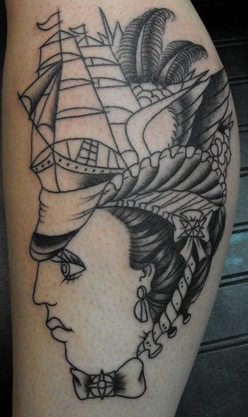 Admirable Pirate Tattoo