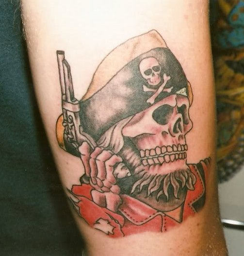 Nice Pirate Tattoo