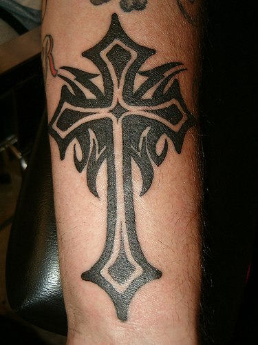 Superb Cross Tattoo